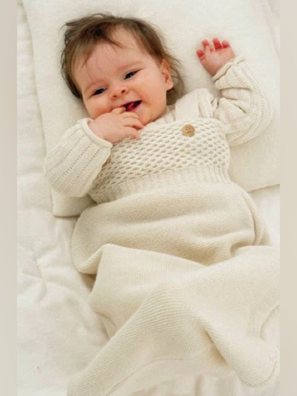 Disana knit wool sleep sack